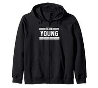 Team Young - Apellido Sudadera con Capucha
