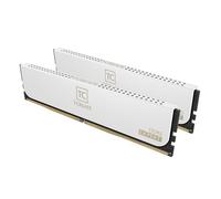 TEAMGROUP T-CREATE EXPERT Overclocking 10L CL34 DDR5 32GB Kit (2 x 16GB) 7200MHz (PC5-57600) Intel XMP 3.0 y AMD Expo compatible A-DIE Módulo de memoria de escritorio Ram blanco -