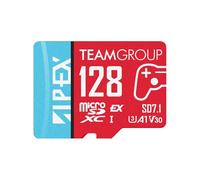 TEAMGROUP APEX - Tarjeta de 128 GB para Nintendo Swith2 Micro SDXC Express UHS-I U3 A1 V30, R/W hasta 800/500 MB/s con adaptador TAPMSDE128GIV30A102