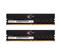 TEAMGROUP Elite DDR5 - Kit de 32 GB (2 x 16 GB) 6000 MHz PC5-48000 CL48 sin ECC sin búfer UDIMM 288 Pines, módulo de Memoria RAM Compatible con Intel y AMD TED532G6000C48DC01