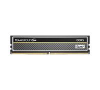 TEAMGROUP Elite Plus DDR5 16GB 5200MHz PC5-41600 CL42 Unbuffered Non-ECC 1.1V UDIMM 288 Pin Módulo de Memoria de Escritorio Ram (Negro) - TPBD516G5200HC4201