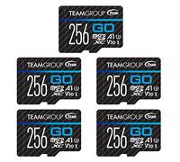 TEAMGROUP GO Card - Tarjeta de Memoria Flash Micro SDXC UHS-I U3 V30 4K para GoPro, Drones y cámaras de acción, Tarjeta de Memoria Flash de Alta Velocidad con Adaptador para Deportes al Aire Libre,