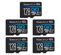 TEAMGROUP GO Card - Tarjeta de Memoria Flash Micro SDXC UHS-I U3 V30 4K para GoPro, Drones y cámaras de acción, Tarjeta de Memoria Flash de Alta Velocidad con Adaptador para Deportes al Aire Libre,