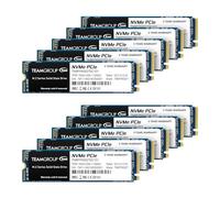 TEAMGROUP MP33 TM8FP6512G0C1P2 - Paquete de 10 unidades de caché SLC 3D NAND TLC NVMe 1.3 PCIe Gen3x4 M.2 2280 unidad interna de estado sólido SSD (lectura/escritura 1,700/1,400 MB/s)