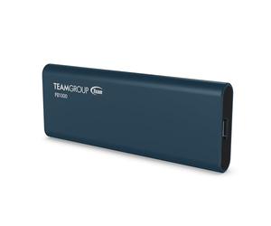 TEAMGROUP PD1000 - Unidad de estado sólido externa portátil de aluminio de 2 TB, lectura de hasta 1000 MB/s, USB-C, USB A 3.2 Gen 2, impermeable, a prueba de polvo (IP68), a prueba de golpes
