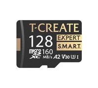 TEAMGROUP T-Create S.M.A.R.T. Monitoreada A2 128GB Micro SDXC U3 V30 4K R/W Velocidad hasta 160/150 MB/s Tarjeta de memoria flash de alta velocidad para creadores, compatible con GoPro, Insta360