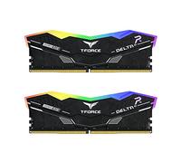 TEAMGROUP T-Force Delta Alpha RGB DDR5 Ram 32GB Kit (2x16GB) 6000MHz (PC5-48000) CL38 Intel XMP 3.0 y AMD Expo Módulo de Memoria de Escritorio Compatible con RAM Negro FF7D532G6000HC38JDC01