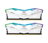 Team Group Kit 32GB (2 x 16GB) DDR5 6000MHz Delta RGB Blanco CL30