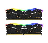 TEAMGROUP T-Force Delta TUF Gaming Alliance RGB DDR5 Ram 32 GB (2 x 16 GB) 5200 MHz PC5-41600 CL40 Intel XMP 3.0 y AMD Expo - Módulo de Memoria de Escritorio Compatible con RAM Negro -