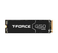 TEAMGROUP T-Force G50 512GB SLC Caching 3D TLC NAND NVMe InnoGrit PCIe Gen4x4 M.2 2280 Gaming SSD con disipador de calor de grafeno ultrafino, funciona con PS5 lectura/escritura 5000/2500 MB/s