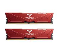TEAMGROUP T-Force Vulcan DDR5 16GB Kit (2x16GB) 6000MHz (PC5-48000) CL38 Módulo de Memoria RAM de Escritorio (Rojo) para chipset Serie 600 - FLRD532G6000HC38ADC01