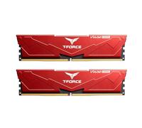 TEAMGROUP T-Force Vulcan DDR5 32GB (2x16GB) 6000MHz (PC5-48000) CL38 Intel XMP 3.0 & AMD Expo Módulo de Memoria de Escritorio Compatible Ram Rojo FLRD532G6000HC38JDC01
