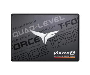 TEAMGROUP T-Force Vulcan Z 1TB SLC Cache 3D NAND QLC 2.5 pulgadas SATA III unidad interna de estado sólido SSD (R/W velocidad de hasta 550/500 MB/s) T253TY001T0C101