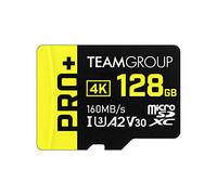 Tarjeta MicroSDXC Team Group TPPMSDX128GIA2V3003 128GB UHS-I U3 V30 A2 160 MB/s Negro Amarillo