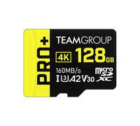 TEAMGROUP TCreate Smart A2 128GB Micro SDXC U3 V30 4K R/W Speed up to 160/150 MB/s High Speed Flash Memory Card for Creators Compatible wi