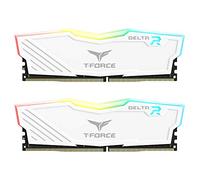 T-FORCE DELTA RGB TF4D432G3200HC16FDC01 módulo de memoria 32 GB 2 x 16 GB DDR4 3200 MHz, Memoria RAM blanco, 32 GB, 2 x 16 GB, DDR4, 3200 MHz, 288-pin DIMM