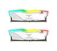 TEAMGROUP Team T-Force Delta RGB DDR4 - Memoria para Videojuegos, 2 x 8 GB, 3200 MHz, 288 Pines DIMM, Color Blanco