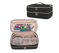 Teamoy Bolsa de Viaje Compatible con Secador de Pelo Dyson Supersónico, Estuche de Viaje Compatible con Dyson Supersónico, Bolsa Portátil para Secador de Pelo y Accesorios, Negro, (Sola Bolsa)