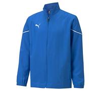 PUMA teamRISE Sideline Jacket Jr Chaqueta de Entrenamiento, Unisex niños, Electric Blue Lemonade Black, 140