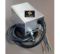 Teams - Cabezal de actuador de válvula motorizada (2 puertos, 22 mm, 28 mm), color plateado