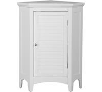 Teamson Armario esquinero independiente en madera, blanca, 81x62x64 cm