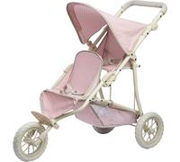 Cochecito de Muñecas Juegete Carrito de Bebé Rosa de Olivias World OL-00004