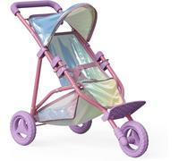 Teamson Cochecito jogging para muñeca, 54cm, iridiscente
