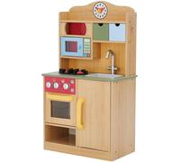 Teamson Cocinita de madera con horno y accesorios, Azul, 90cm