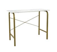 Teamson Home 40" Escritorio/Mesa De Oficina - Tablero Imitación Mármol VNF-00092