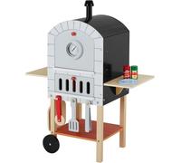 Teamson Horno de pizza de juguete exterior, 83cm, multicolor