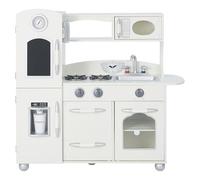 Teamson Kids Cocina de Juguete de Madera con Accesorios Horno Niños TD-11414W