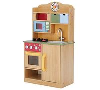 Teamson Kids Cocina de Juguete de Madera con Utensilios Horno Niños TD-11708A