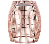 Teamson Mesa auxiliar de jardín de bambú marrón