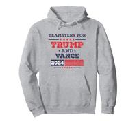 Teamsters para Donald Trump J.D. Vance 2024 Camionero para Trump Sudadera con Capucha