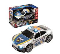 Teamsterz- Coche de policia, Luces y Sonido, Coches, Juguetes con Ruedas, Automóviles, Color Blanco, Producto Oficial (CyP Brands)