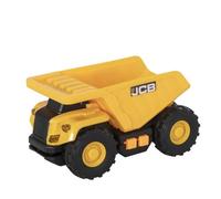 Teamsterz JCB Small Light & Sound Dump Truck - Cubo de Basura de Juguete con función de luz y Sonido, volquete Manual, para Jugar en Interiores y Exteriores