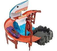 Teamsterz Juego de Coches Que cambian de Color, diseño de tiburón con temática de tiburón, Juego de Coches y Pistas Que cambian de Color, Juguetes Ideales para el Agua y la Hora del baño, Figuras de