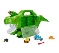 Teamsterz Transporter Beast Machines - Cazador de Dinosaurios con Bolsa (2 Coches)