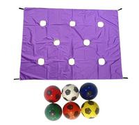 Teamwork Group Learning Hole Tarp Game 2.99 Inches, Outdoor Challenge Game Set with Carry Bag, Teambuilding Activity for School Events Corporate Training Backyard Team Bonding Exercises