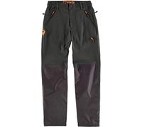 Teamwork WorkTeam Pantalón Caza con Refuerzos en Las Rodillas a Contraste. Unisex Verde Caza/Marron S