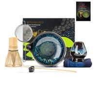 Teanagoo Matcha Watch Set 7 PCS Matcha Set Matcha Kit para ceremonia de t Matcha para preparar desayuno/caf con leche Mata