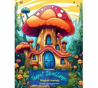 Teapot Dwellings: Magical Journey Coloring Book Vol 1