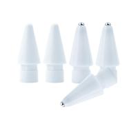 Teaque 5 Piezas Puntas Ap Pencil, Resistentes al Desgaste y Muy Sensibles Punta Ap Pencil, Ap Pencil Tips Compatible para Puntas Ap Pencil 2ª Generación / 1ª Generación, Accesorios iPad