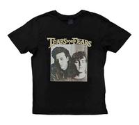 Tears for Fears - Camiseta Oficial con Foto de Throwback, Unisex, Color Negro, Negro, M