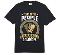 Tears of The People I Beat At Dominoes Juego de Mesa Dominó Comfort Colors Adult Heavyweight T-Shirt