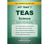 TEAS Science: Anatomy & Physiology, Biology, Chemistry & Full-Length Practice Tests: 4 (AceMark TEAS Prep)