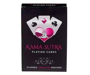 Tease & Please Kama Sutra Playing Cards - Juegos de Cartas Adultos con 54 Posiciones del Kama Sutra - Juegos para Adultos en Pareja o entre Amigos