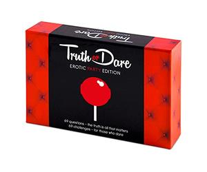 Tease & Please Truth or Dare Erotic Party Edition (EN) - Juegos Sexuales para Adultos para una Emocionante Noche de Juegos - Juego Verdad o Reto con 69 Preguntas y Desafíos