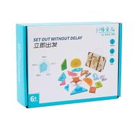 Teaser Cerebral De Madera - Niños Aprendiendo, Juego De Lógico Atractivo | Mejora La Capacidad De Resolución De Problemas, El Juguete De Pensamiento Creativo para La Escuela