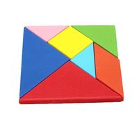 Teaser Cerebral De Madera - Tangram Puzzle - Educational Learning Toys | De Patrones De Madera Coloridos Seguros, Juguete Educativo Teaser Para Cerebro Para Creatividad, Forma Y Ric